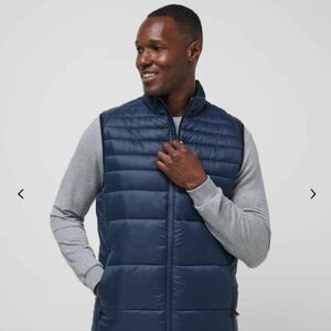 Travis Mathew Brand New Men's Navy Puffer Vest